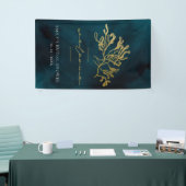 GOLD NAVY UNTERWASSER MEERESWOCHE BRAUTPARTY WILLK BANNER (Messeveranstaltung)