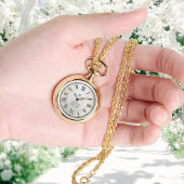 Gold Necklace Watch Pendant | Keepsake Gift Armbanduhr