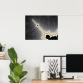 Gold Needle in Mercury Poster (Heimbüro)