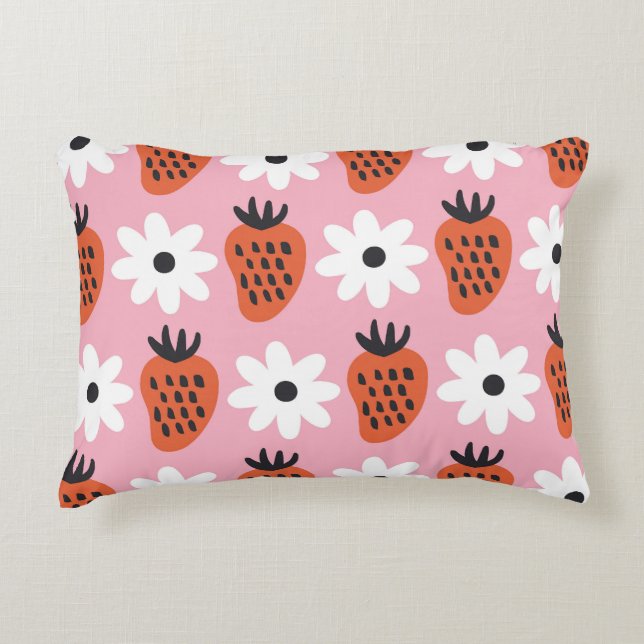 Gold Neon, abstrakte bunt Lichter. Dekokissen (Vorderseite)