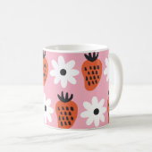 Gold Neon, abstrakte bunt Lichter. Kaffeetasse (VorderseiteRechts)