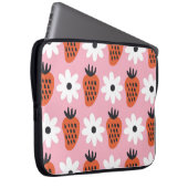 Gold Neon, abstrakte bunt Lichter. Laptopschutzhülle (Vorne Rechts)