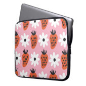 Gold Neon, abstrakte bunt Lichter. Laptopschutzhülle (Vorderseite Links)