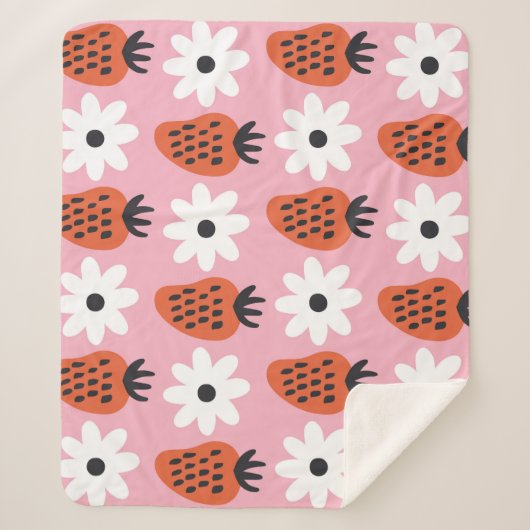 Gold Neon, abstrakte bunt Lichter. Sherpadecke (Vorderseite)