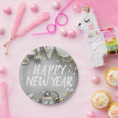 Gold New Year Party New Years Day Clipart Pappteller (Party)