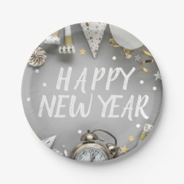 Gold New Year Party New Years Day Clipart Pappteller