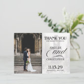 Gold New York City Passport Dankeskarte (Stehend Vorderseite)