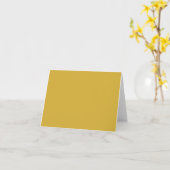 Gold Note Card Karte (Gelbe Blume)
