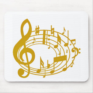 Gold Notes_ Mousepad