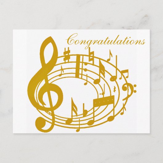 Gold Notes_ Postkarte (Vorderseite)