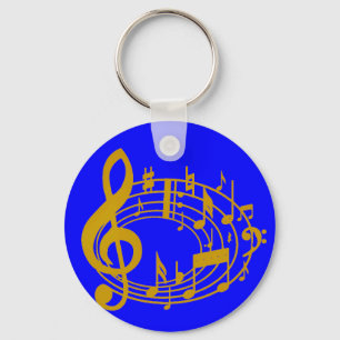 Gold Notes_ Schlüsselanhänger