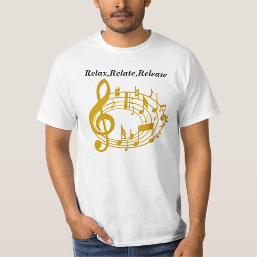 Gold Notes_ T-Shirt (Vorderseite)