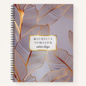 Gold Notizblock (Vorderseite)