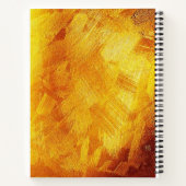 Gold Notizblock (Rückseite)