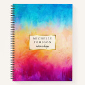 Gold Notizblock (Vorderseite)