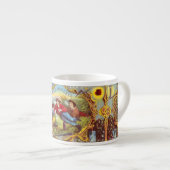 Gold Nuggets Antique Cigar Label Espressotasse (Vorderseite Rechts)