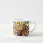 Gold Nuggets Antique Cigar Label Espressotasse (Rechts)