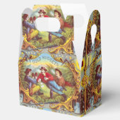 Gold Nuggets Antique Cigar Label Geschenkschachtel (Geöffnet)