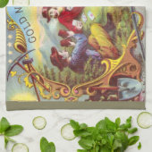 Gold Nuggets Antique Cigar Label Geschirrtuch (Gefaltet)