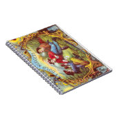 Gold Nuggets Antique Cigar Label Notizblock (Rechte Seite)