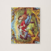 Gold Nuggets Antique Cigar Label Puzzle (Vertikal)
