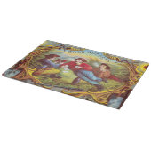 Gold Nuggets Antique Cigar Label Schneidebrett (Ecke)