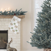 Gold Nutcracker Nostalgic Kleiner Weihnachtsstrumpf