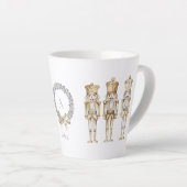 Gold Nutcracker Weihnachten Milchtasse (Rechte Ecke)