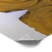 Gold Ocker Rose 20 Tabelle Hochzeitstabelle Poster (Ecke)