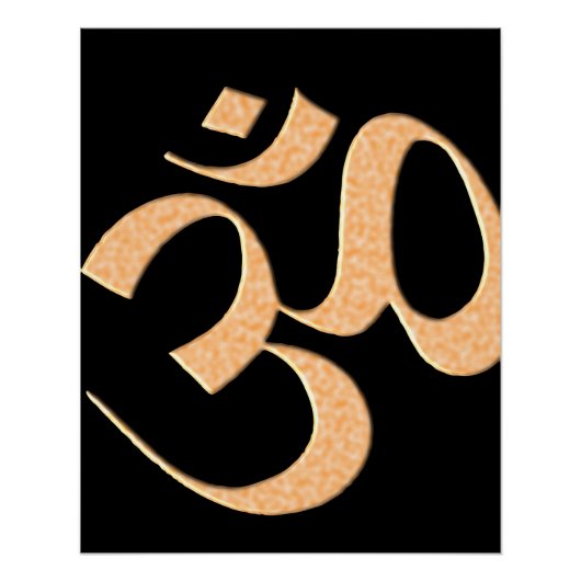 Gold Om  Poster (Vorderseite)