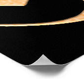Gold Om Poster (Ecke)