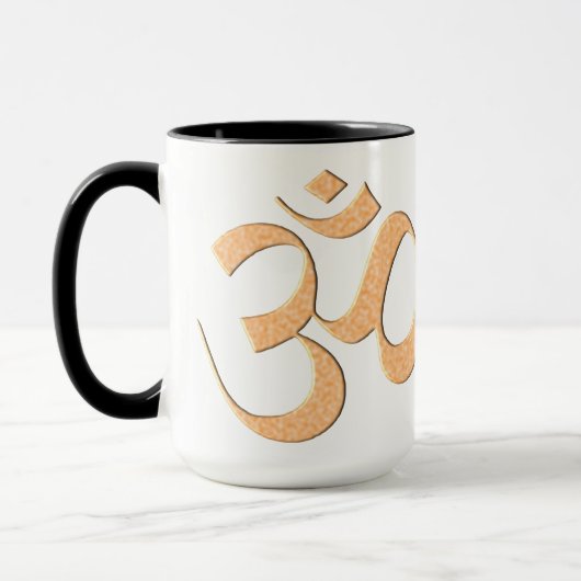 Gold Om Tasse (Links)