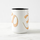 Gold Om Tasse (Zentrum)