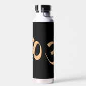 Gold Om Trinkflasche (Links)