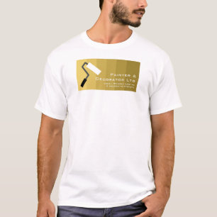 Gold Ombre & Farbroller, Maler & Dekorateur T-Shirt