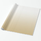 Gold Ombre Geschenkpapier (Ungerollt)