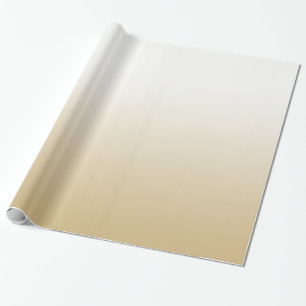 Gold Ombre Geschenkpapier