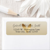 Gold Ombre Heart (Insitu)