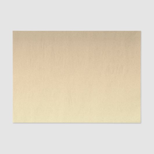 Gold Ombre Seidenpapier (Vorderseite)
