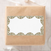 Gold Onament Swirl Weihnachtsmarken (Insitu)