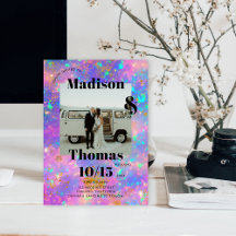 Gold Opal Stone 1 Foto Fett Minimalistische Hochze