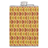 GOLD ORANGE GREEN TAN PATTERS FLACHMANN (Rückseite)