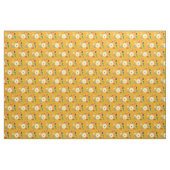 Gold/Orange mit farbigen Kanten>Stoffe Stoff (Yard (91,4 cm))