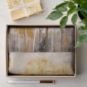 Gold Oriental Floral Modern Seidenpapier (Geschenk)