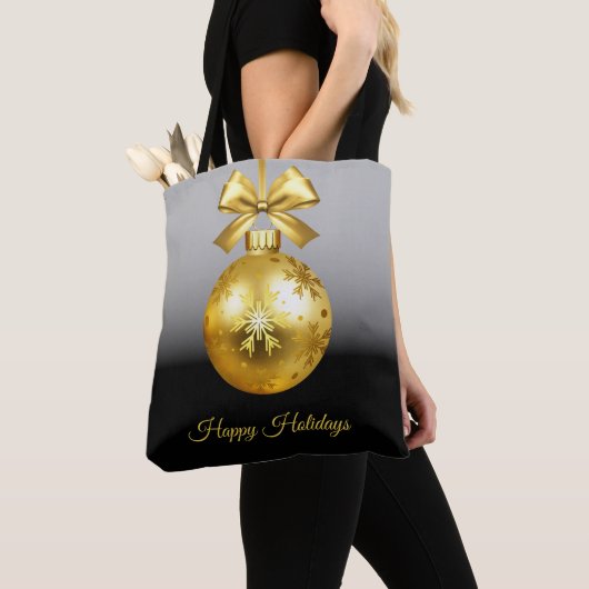 Gold Ornament Holiday Tote Bag Tasche (Von Nahem)