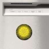 Gold Ornament Magnet (In Situ (Geschirrspüler))