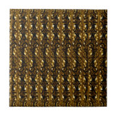 Gold Ornamente Stones Keramik Tile Fliese (Vorderseite)
