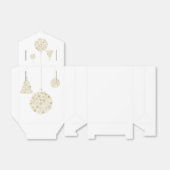 Gold Ornamente Weihnachtsfeier Gefallen Geschenkschachtel (Ungefaltet)