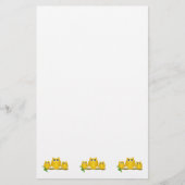 Gold Owls Design Briefpapier (Vorderseite)
