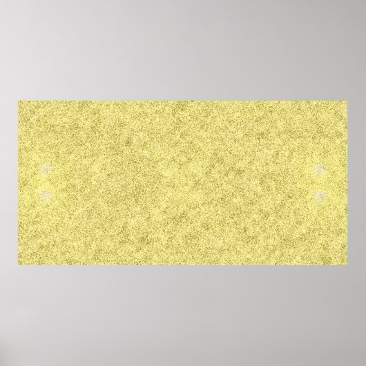 Gold Paint Design: Luxuriös und künstlerisch metal Poster (Vorne)
